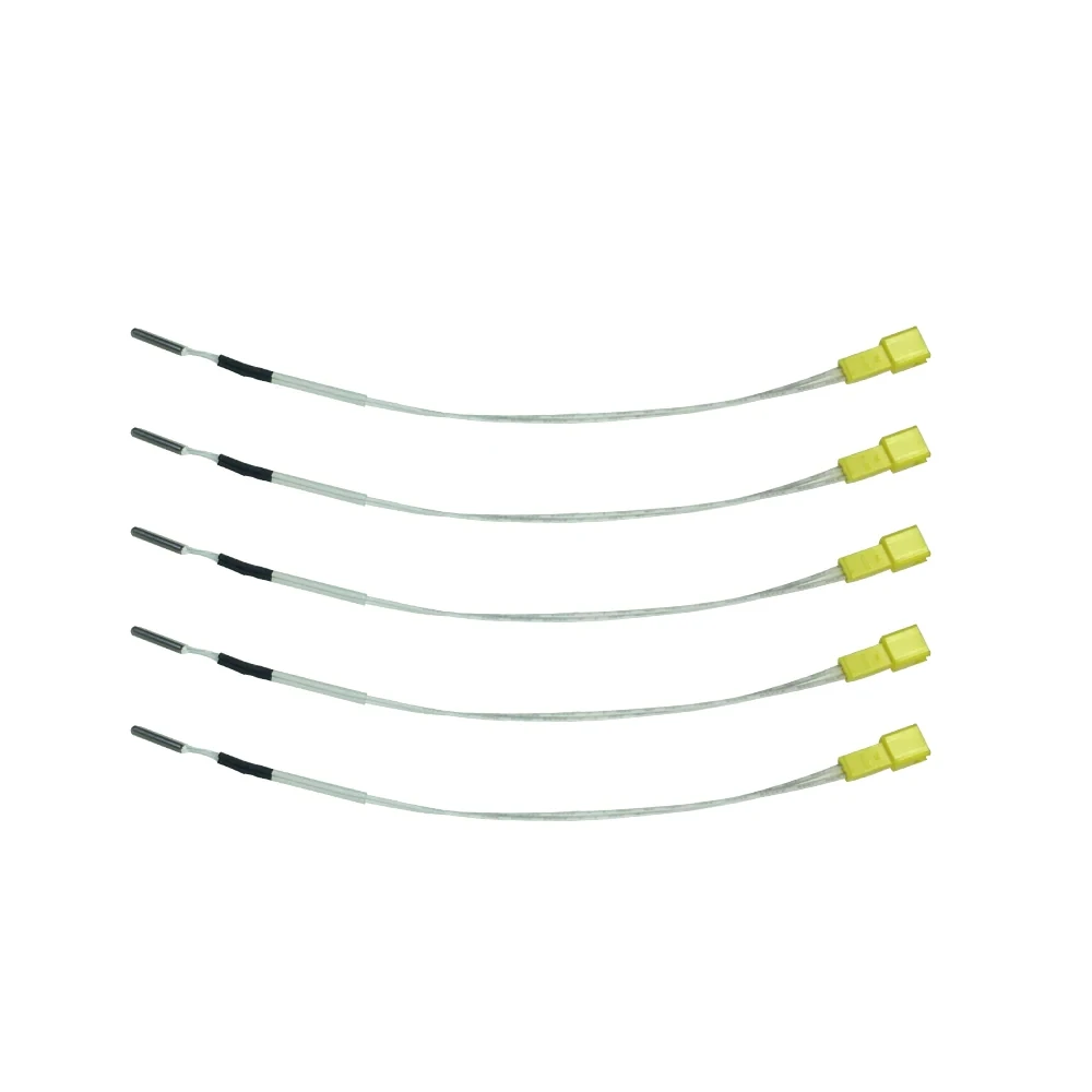 5 pz/lotto originale FLSUN Q5/SR/Super Racer termistori sensori di temperatura 24V fili parti della stampante 3D Heatbed Hot End accessori