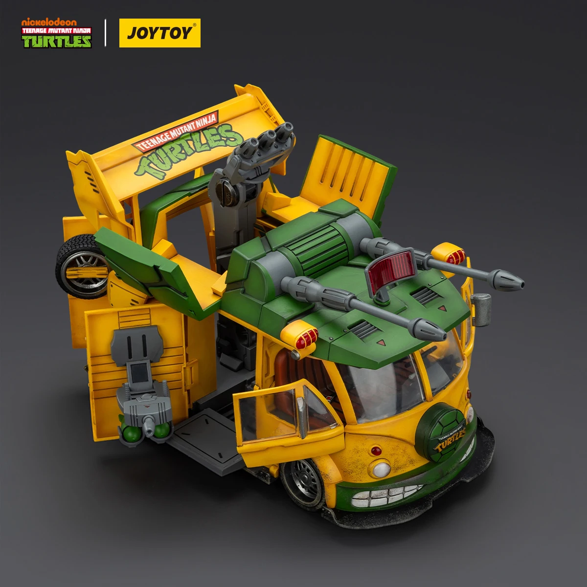 

[Pre Order]HIPLAY JOYTOY Anime Style Turtle Van Car Model Fit TMNT Series Vehicle JT02540 1/18 Scale Action Figure