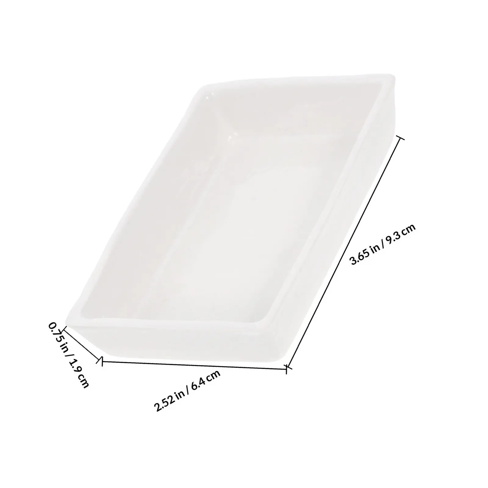 Large Capacity Rectangular Ceramic Tray Lab Burning Container Experimental Chemical Holder Laboratory Rectangular Trays view 6