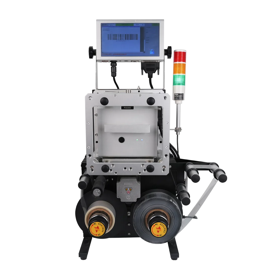 High Performance XF20 Vertical Rewinding Machine Label Manufacturing Inkjet Printer Integration for Business, Office Equipment
