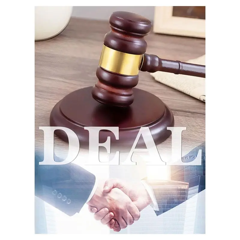 Gavel And Sound Block Set Wooden Gavel And Sound Block For Lawyers, Judges, And Chairmen Of The Board Eco-Friendly