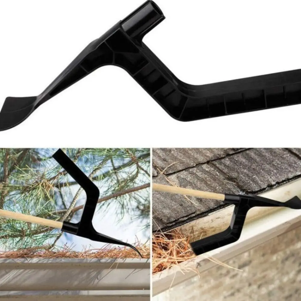 Long Handle Pipe Cleaners Tool Abrasion Resistance Ergonomic Gutter Cleaning Tool Easy to Use Thicken