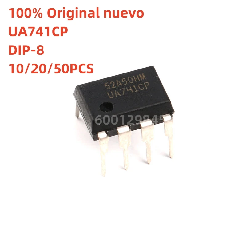 100% original novo 10pcs-50pcs  UA741CP DIP-8  IC OPAMP GP 1 CIRCUIT