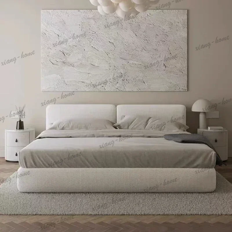 Service Light Bedroom Bed Ltalian Modern High Quality Confortable Tatami Bed Aesthetic Children Cama Queen Size Trendy Furniture