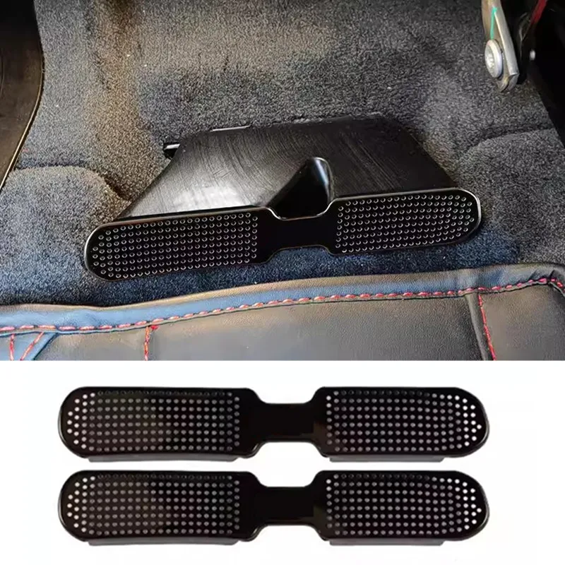 

Car Seat Under Air Vent Cover stainless steels Air Conditioner Vent Dust Cover For BMW 3 Series G20 2020-2023 Auto Accessories