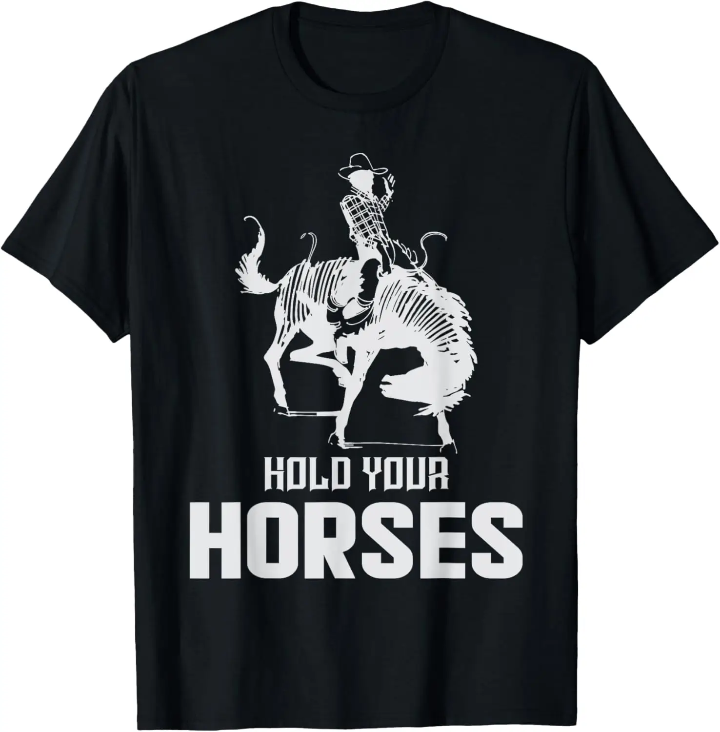 Винтажная ковбойская футболка с рисунком Родео