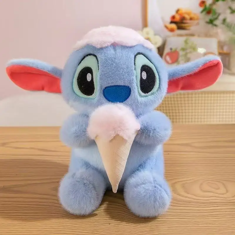 

25 см мультфильм Дисней Стич плюшевые игрушки баскетбол Motion Stitch мягкая подушка куклы украшение комнаты для мальчиков праздничные подарки