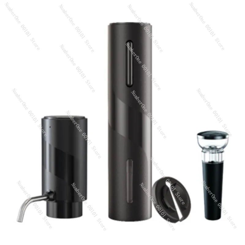 Intelligent Wine Glass Electronic Decanter, Quick Red Wine Pouring Set, USB Charging Wine Distributor, Smart Home Bar Accessory