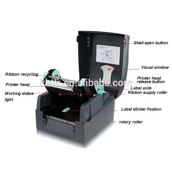 self adhesive label sticker label printer G500 G530 USB shipping printer transfer printing