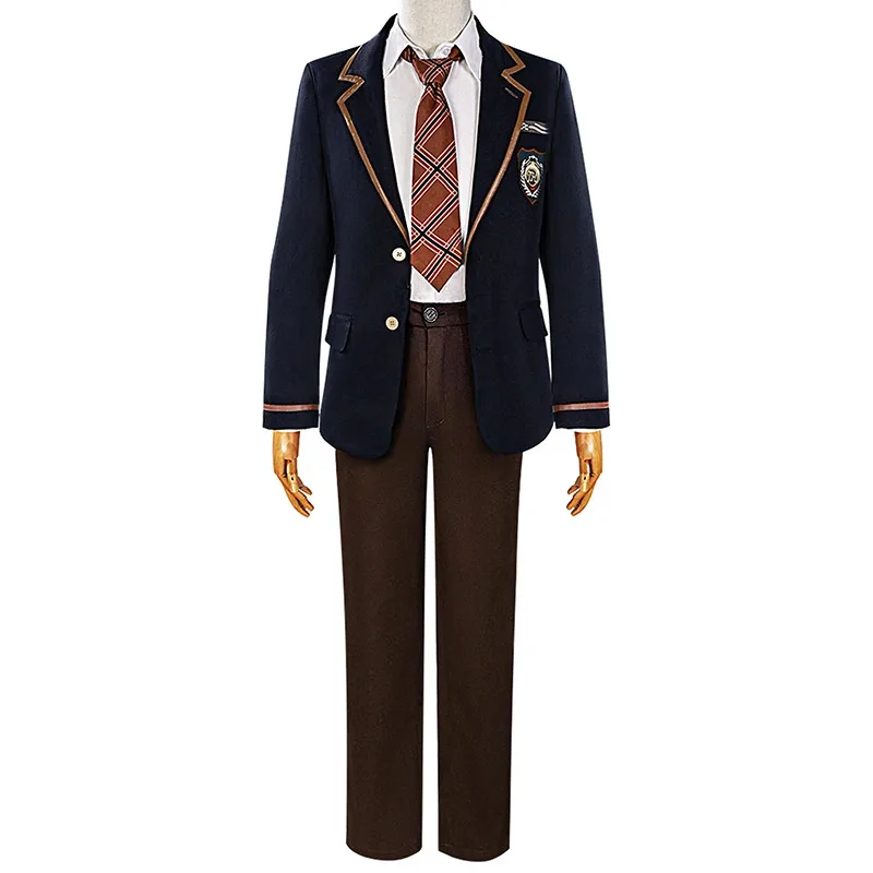 

CyGame Love and Deepspace Cosplay Costume Xavier Sylus Rafayel Zayne School Uniform Dress Anime DK JK Uniform Wig Party Outfit