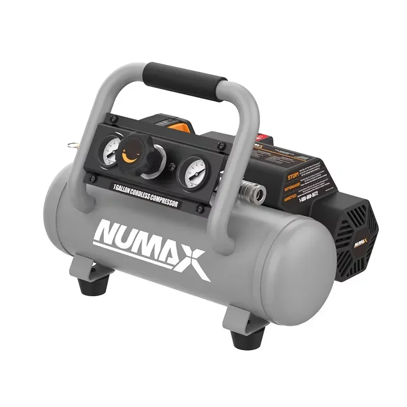 

Portable 6L Dual-Use Air Compressor | High-Pressure Oil-Free Brushless Motor | Plug-in & Lithium Battery Powered