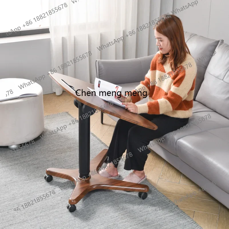 

E153 Movable study table Modern simple home desk Living room lifting and flipping multi-functional writing table
