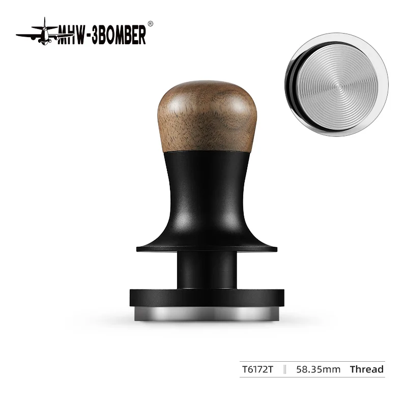 51mm 53.35mm 58.35mm Espresso Tamper with Spring Loaded Calibrated 30lbs constant pressure Coffee Tampers Home Barista Tools