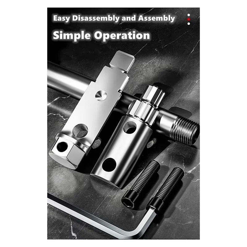 AS60-صنبور زاوية صمامات الضرر المسمار النازع كسر سلك الشريحة الأسنان أداة إزالة الصواميل انبوب ماء صمام إصلاح ل 4/6 نقطة #4