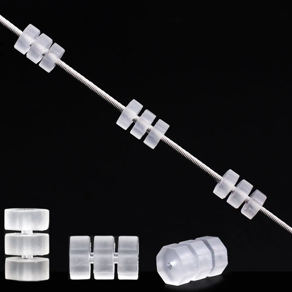 

60Pcs Bike Brake Cable Silicone Ring Octagonal O-Ring Bike Line Protector for Inner Brake Derailleur Cable Cycling Accessories