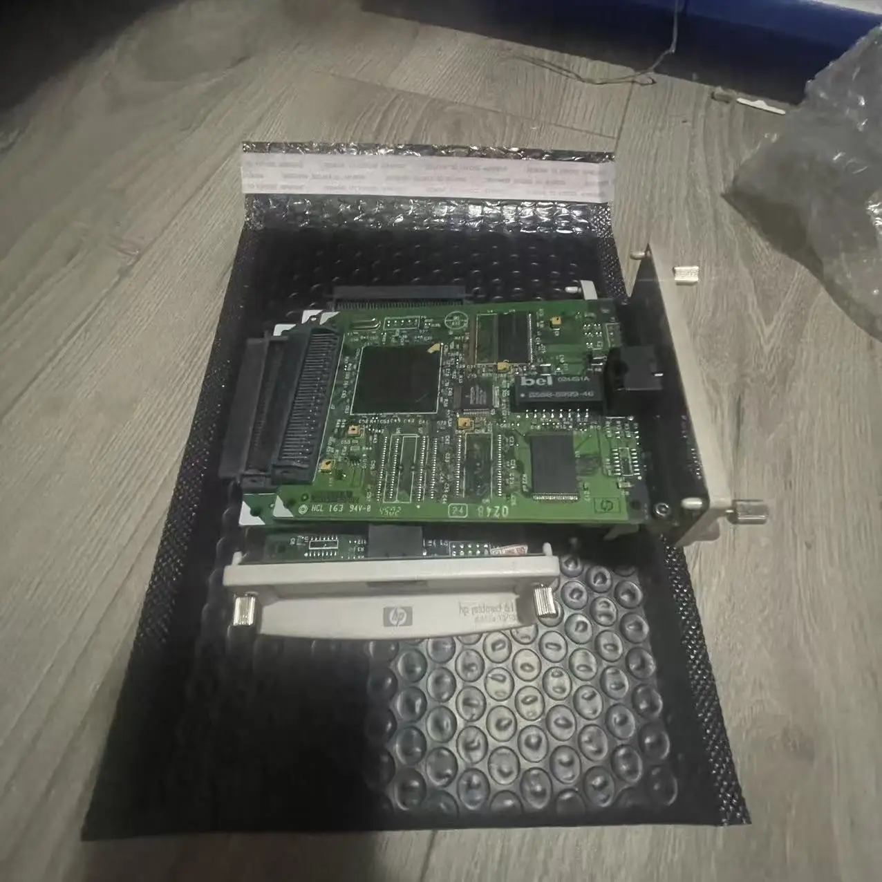 بطاقة شبكة خادم الطباعة الداخلي Ethernet J6057A 10/100tx لبطاقة شبكة HP 500 510 hp 615N وطابعة DesignJet Plotter #1