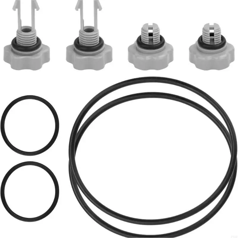 F92F Pup Repair Repair Pile Remplacement Filtre Pompe JOINTS VALVES PVC Texture Pièce secours Convient pour les