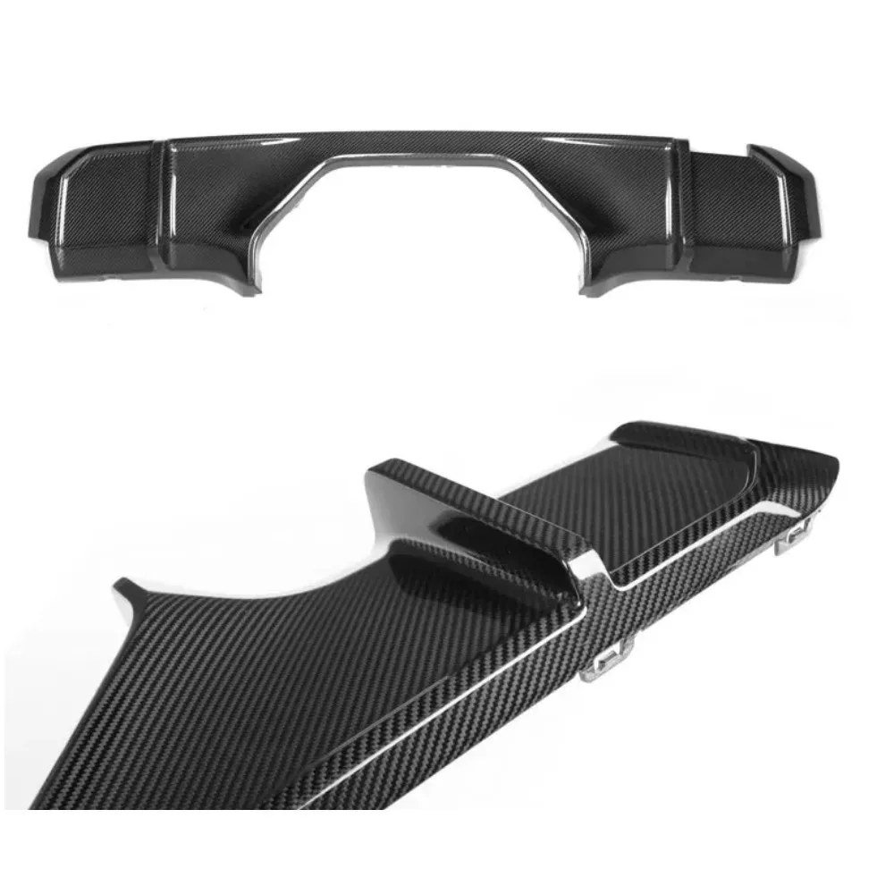 Per BMW M3 M4 G80 G82 G83 diffusore paraurti posteriore per auto in fibra di carbonio a secco splitter posteriori Spoiler labbro posteriore Kit