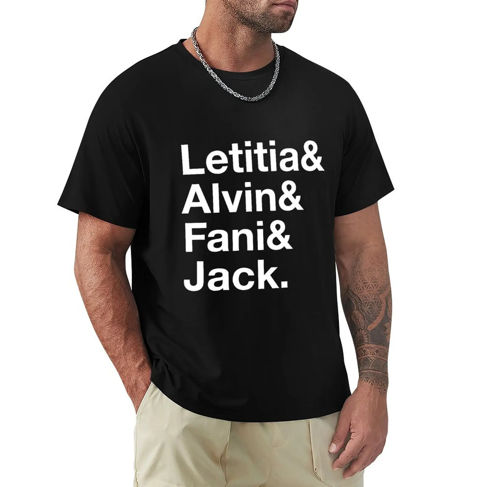 Tr*mp's prosecutors: Letitia& Alvin& Fani& Jack. T-Shirt Holiday Simple Tee Shirt