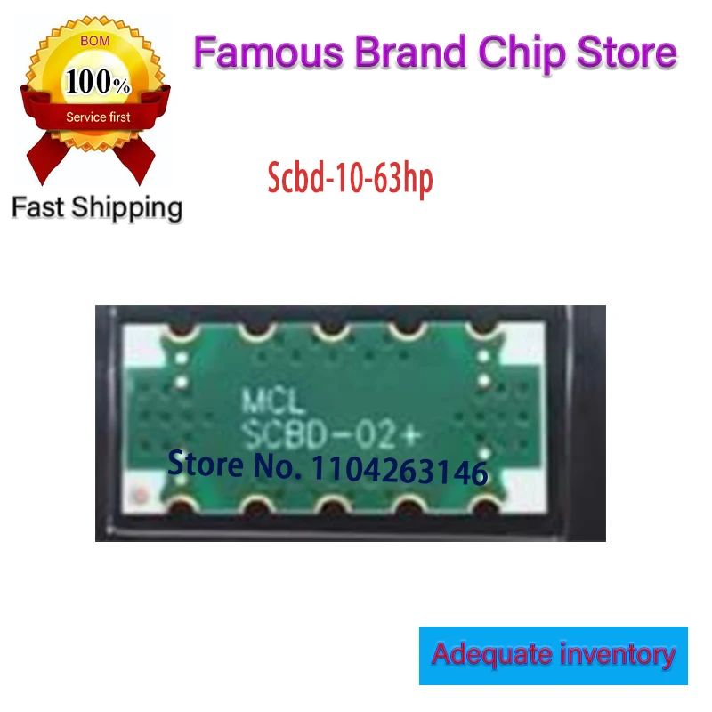 

Bidirectional Coupler Scbd-10-63hp 50-6000mhz 1pcs