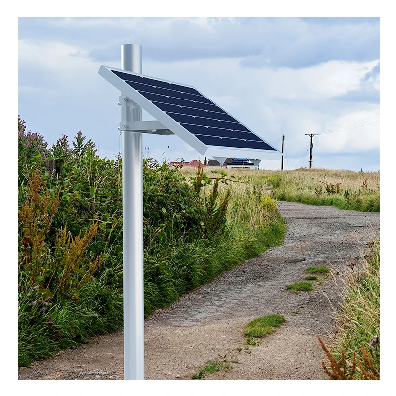Kit complet de panneaux solaires pour système de sécurité solaire, avec panneau solaire et batterie au Lithium pour capteur de passerelle Starlink