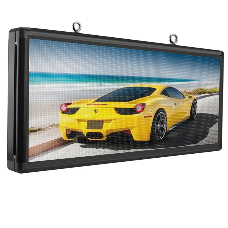 Outdoor Full-Color P6 LED Display 103x45cm Advertising Video Screen / Image Signs / Message Board For Outside Used