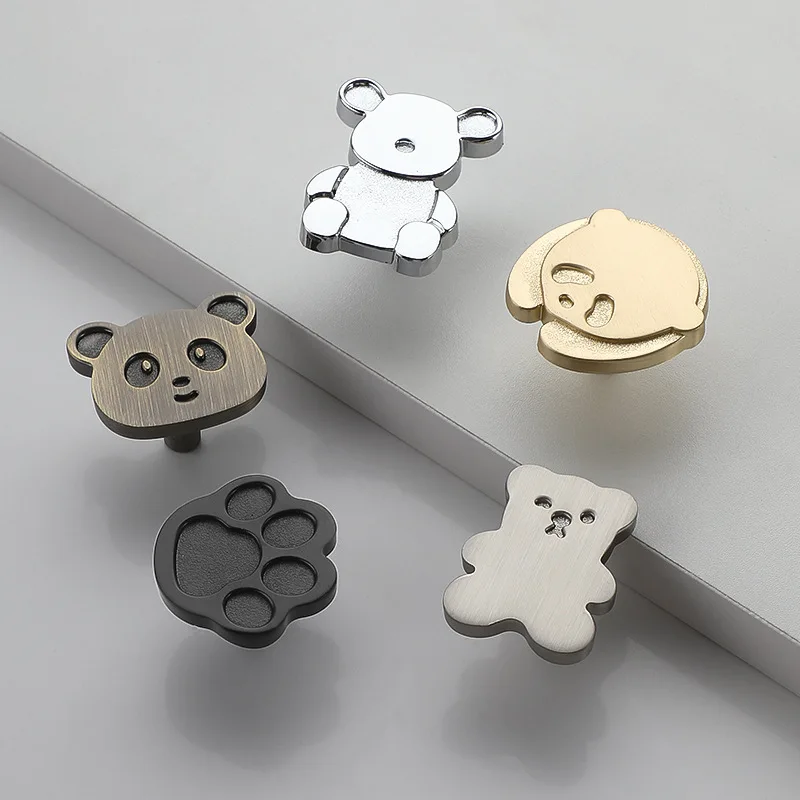 Original design cream-style pull handle children's room drawer cabinet creative pull handles  wardrobe door handle