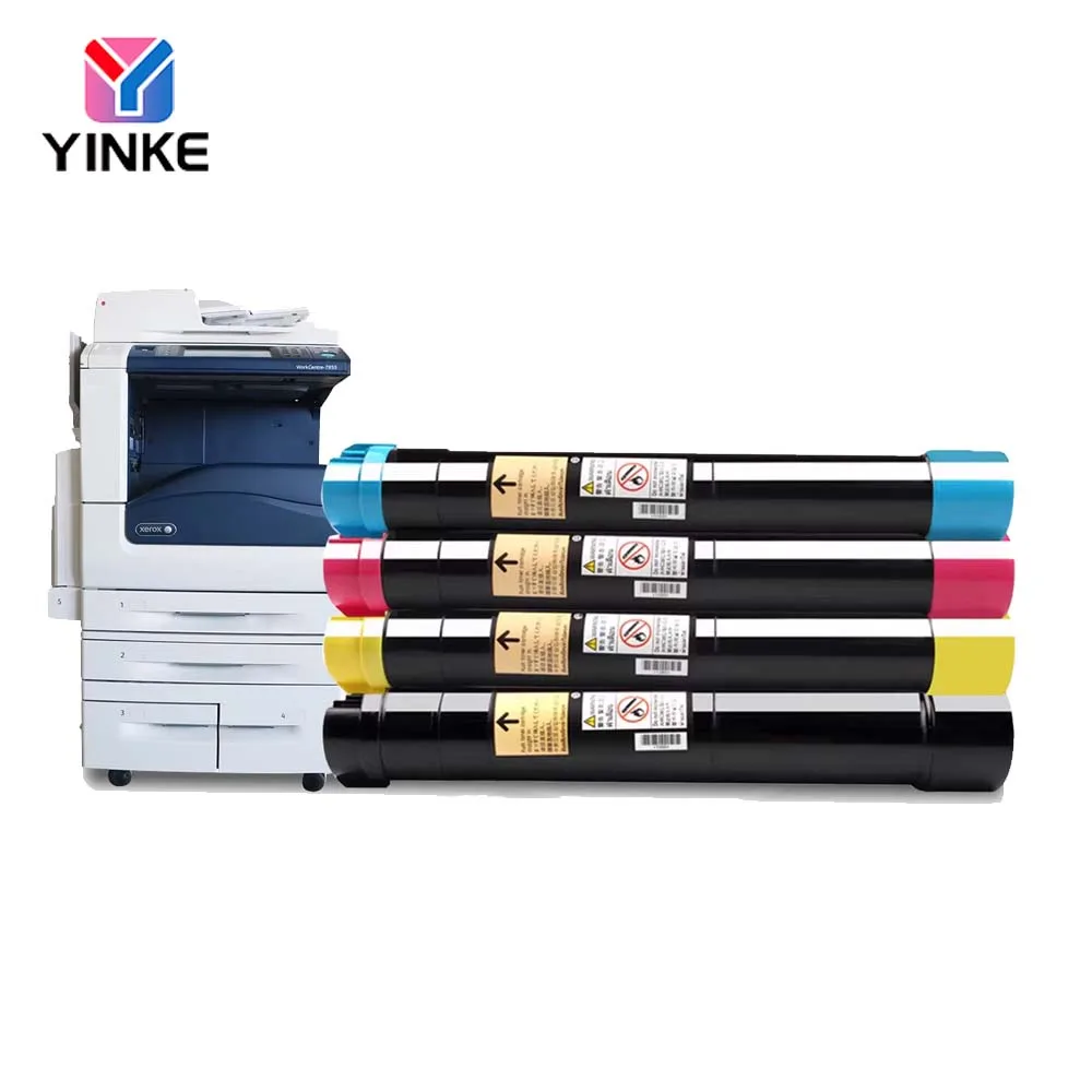 1PCS Toner Cartridge For Xerox DocuCenter IV C2260/C2263/C2265 High Compatible Toner BK 400g CMY 300g