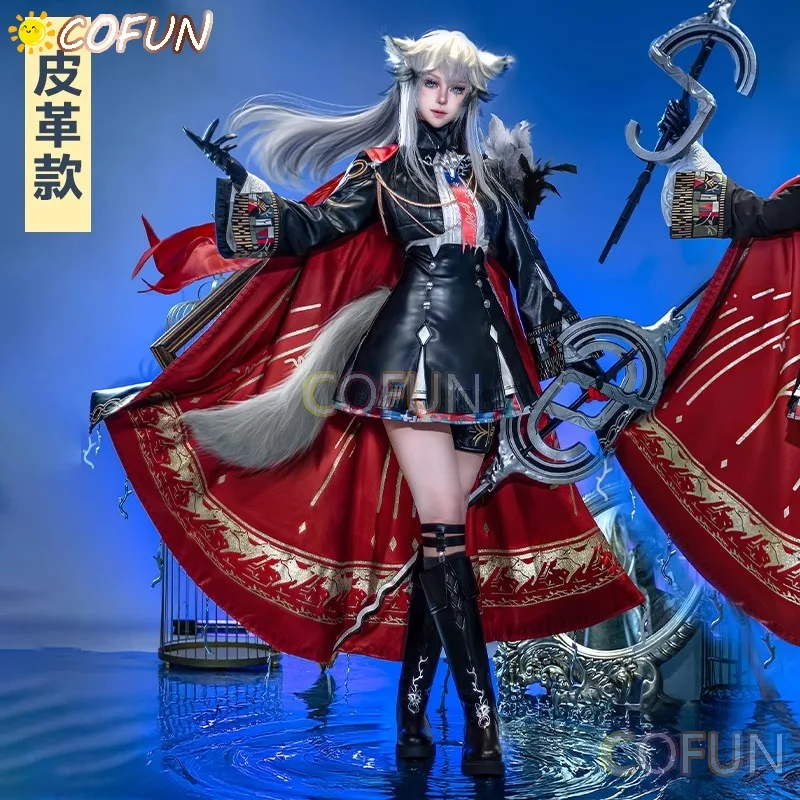 Arknights Lappland Cosplay Costume Game Suit Cool Uniform Halloween Carnival Party Outfit Role Play Outfit Women
