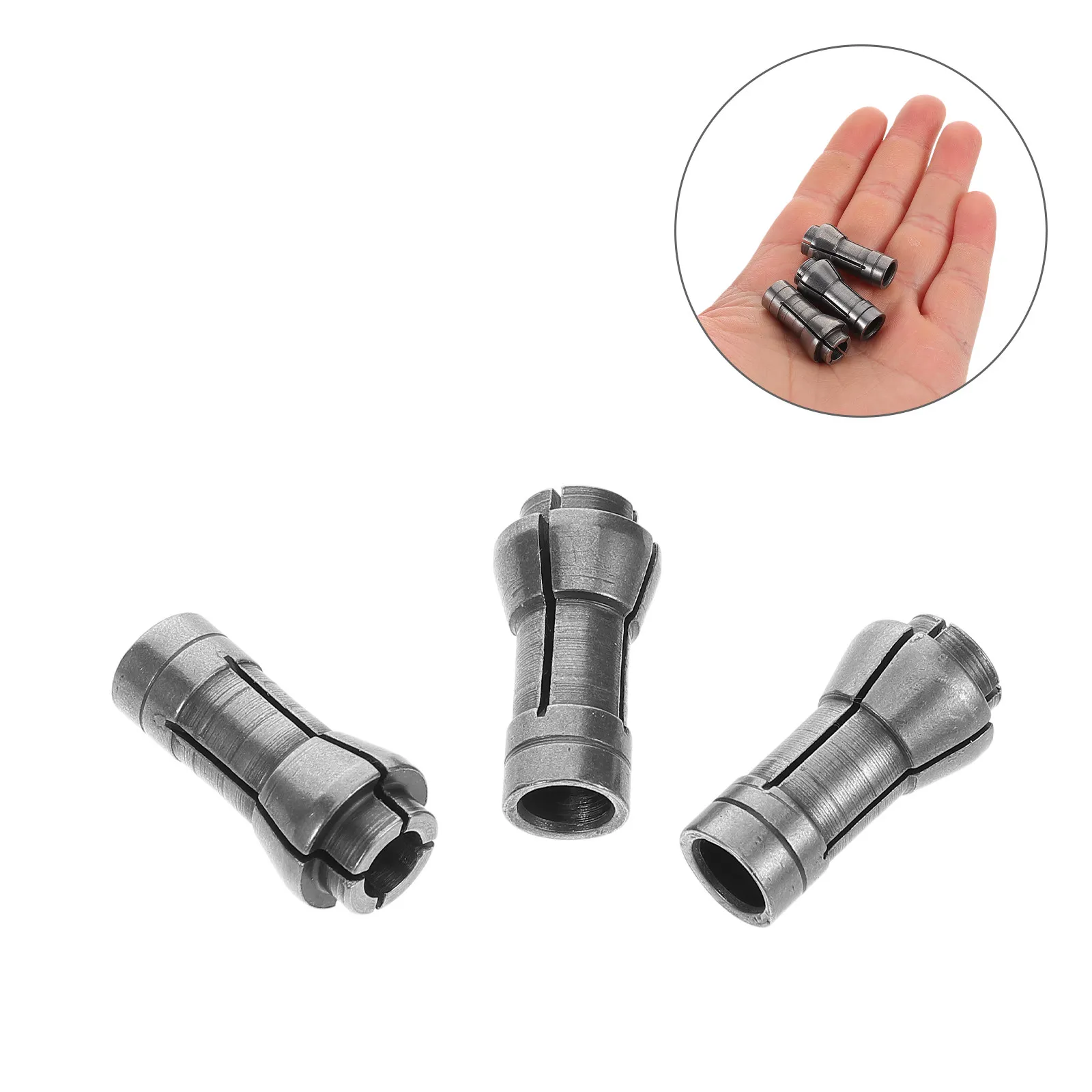 

Набор из 3-х пневматических цанговых адаптеров 6 мм для точной фиксации в роторных инструментах, для шлифовальных машин и гравировки ювелирных изделий