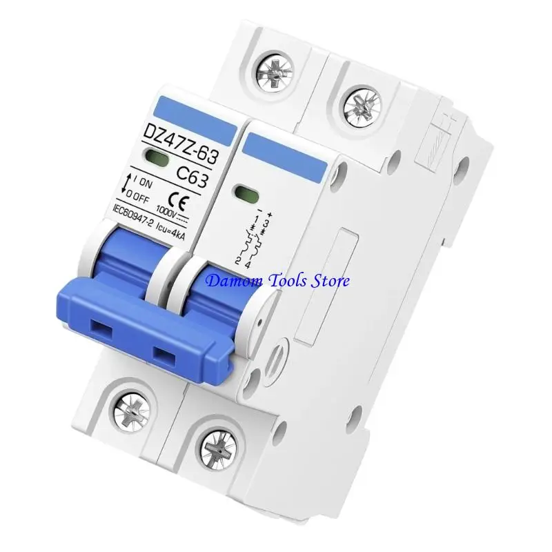 57BE DIN 2P Direct Current Breaker for Marine Solar Installations