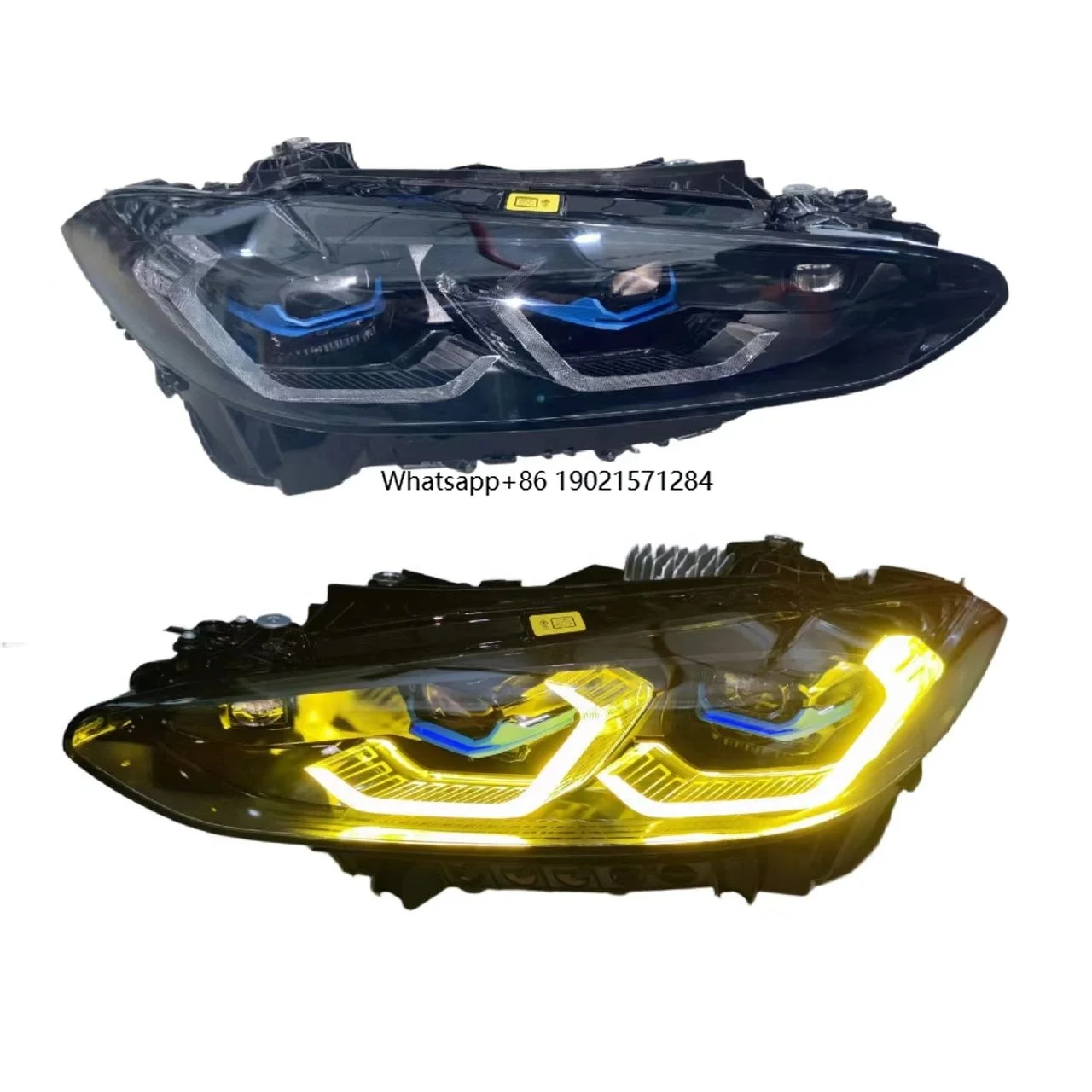 

Подходит для 2020-2023 4-й серии G22 G23 G26 G80 G82 420i 425i 430i M3 M4, автомобильная система освещения, фары, черные