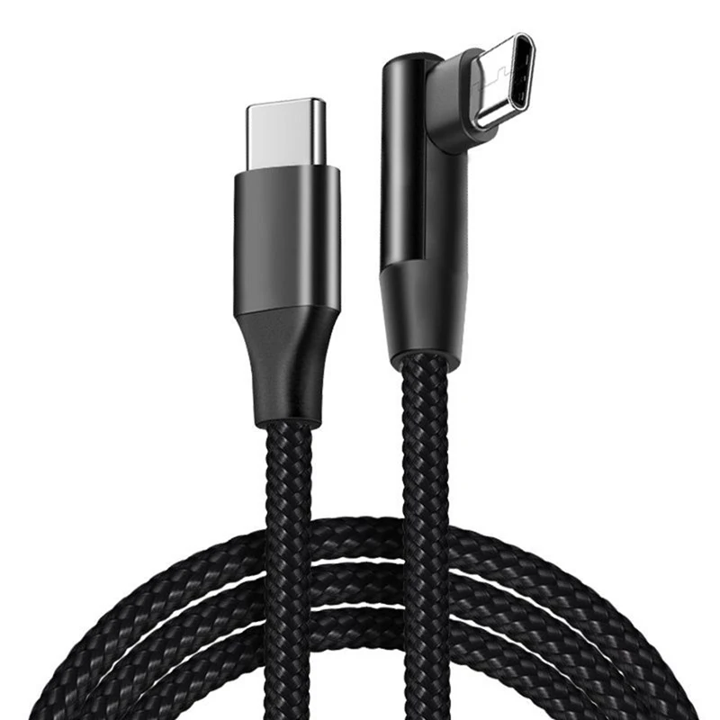 1 PCS 1M Type-C Fast Charging Cable Charging Data Cable Double Type-C Head Data Cable For Xiaomi Huawei Samsung Accessories