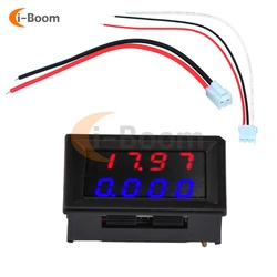 DC 500V 10A Voltmeter Ammeter LED Digital Display Power Meter Real Time Voltage and Current Monitoring Amp Meter