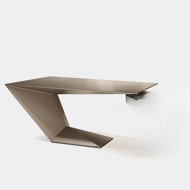 Italian Desk Modern Minimalist Designer Model Desk Office Creativity Desk Customization