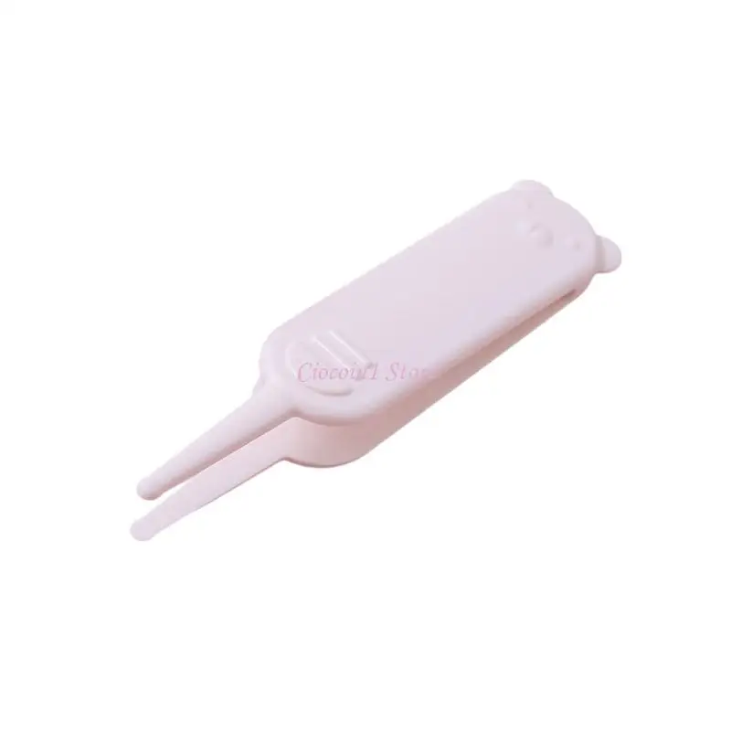 Y1UB Детский инструмент для очистки носа гигиенический пластиковый зажим для новорожденных.