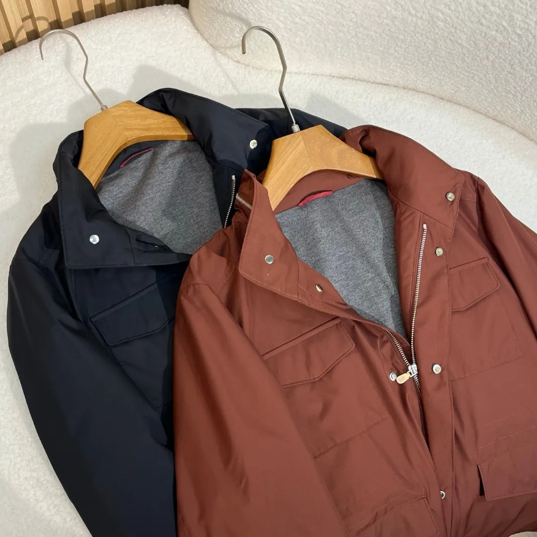 

BC Italian multi-pocket hunting stand-up collar men's casual jacket