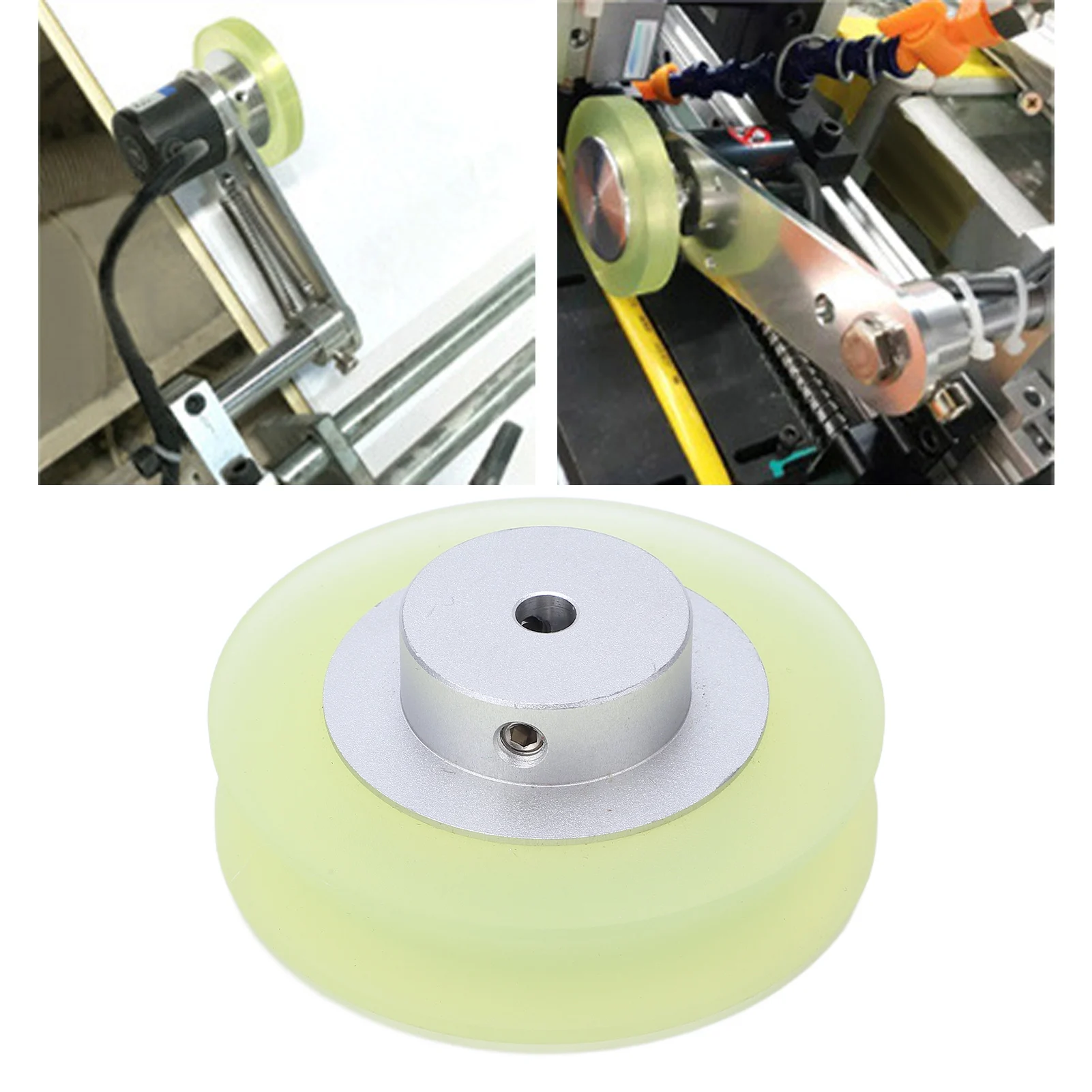 

Encoder Meter Wheel Part Encoder Wheel Length Counter Wheel 6mm Hole Diameter Encoder Meter Accessory for Counting Measuring