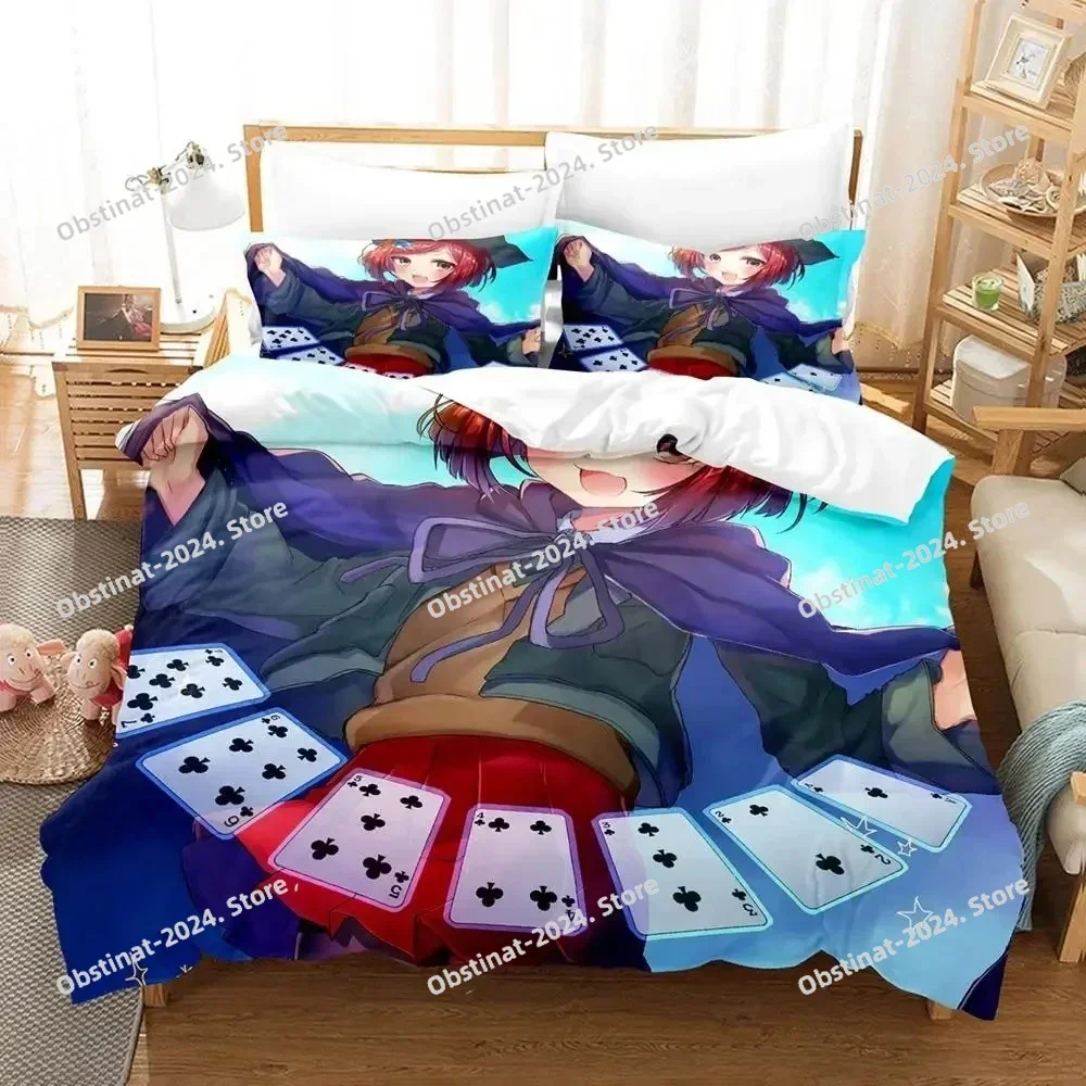 

Anime Danganronpa V3 Bedding Set Duvet Cover Bed Set Quilt Cover Pillowcase Comforter king Queen Size Boys Adult