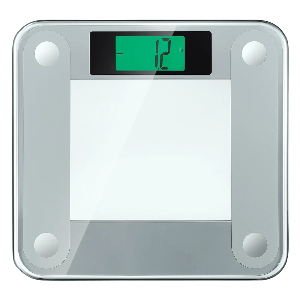 Precision II Body Weight Scale 440 lbs with Weight Change Detection Instant On Auto Calibration Includes Tape Measure Body Fat