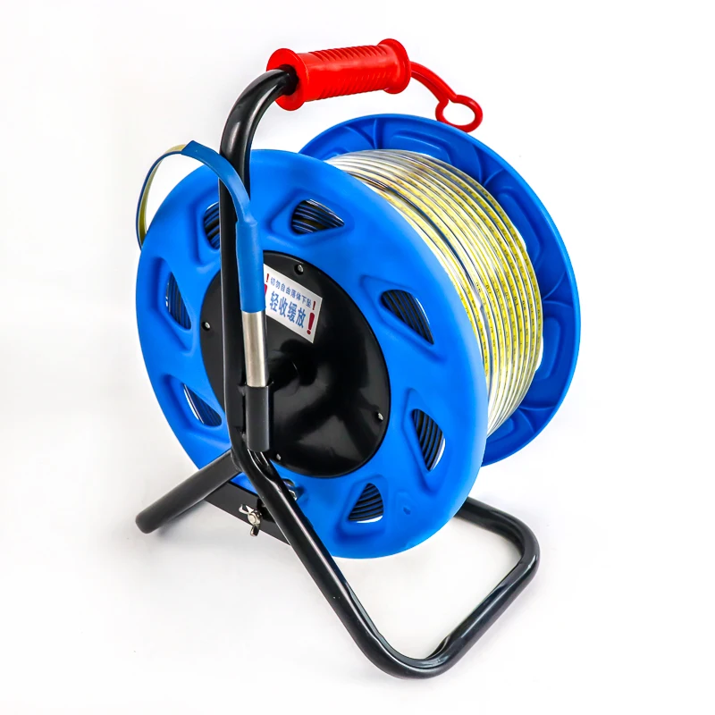 14mm Probe Water Drilling Rig 100m 300m Battery Dip Meter Depth Deep Well Water Level Meter Gauge