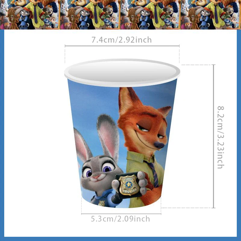 

Animopolis Birthday Party Decor Disposable Tableware Plate Napkin Straw Balloon Kids Birthday Party Supplies Baby Shower Gifts