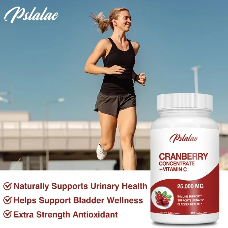 Cranberry Extract -  Supports Urinary System Health, Bladder Health Potent Antioxidant Rich Vitamin C