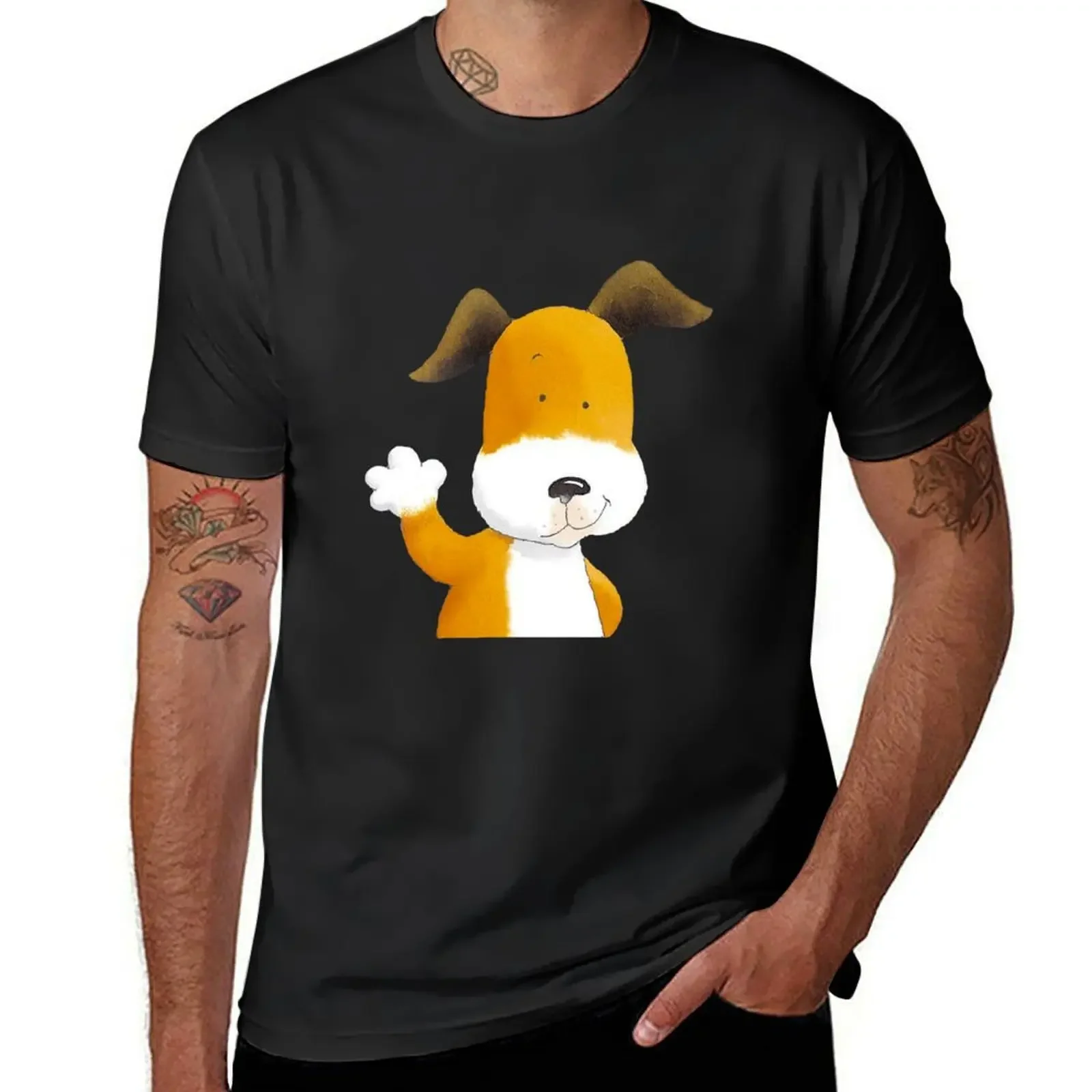 Kipper the dog T-Shirt anime anime clothes summer clothes plain t shirts men