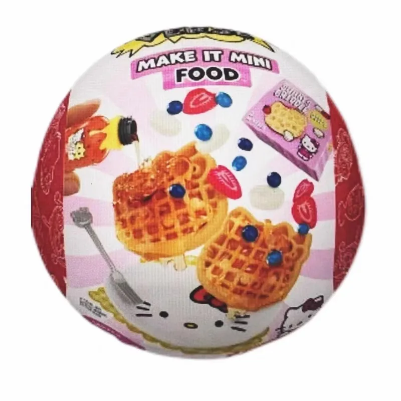 New minitse Hello Kitty Make It Mini Food Series Zuru Mini Brands Hello Kitty Model da collezione Cute Doll regalo di compleanno