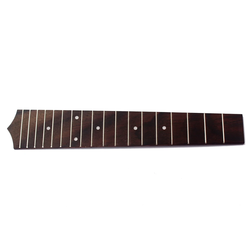 

23 Inch Replacement Fingerboard Rosewood 18 Frets Coffee Color Ukulele Fretboard Smooth Surface Concert Accessories