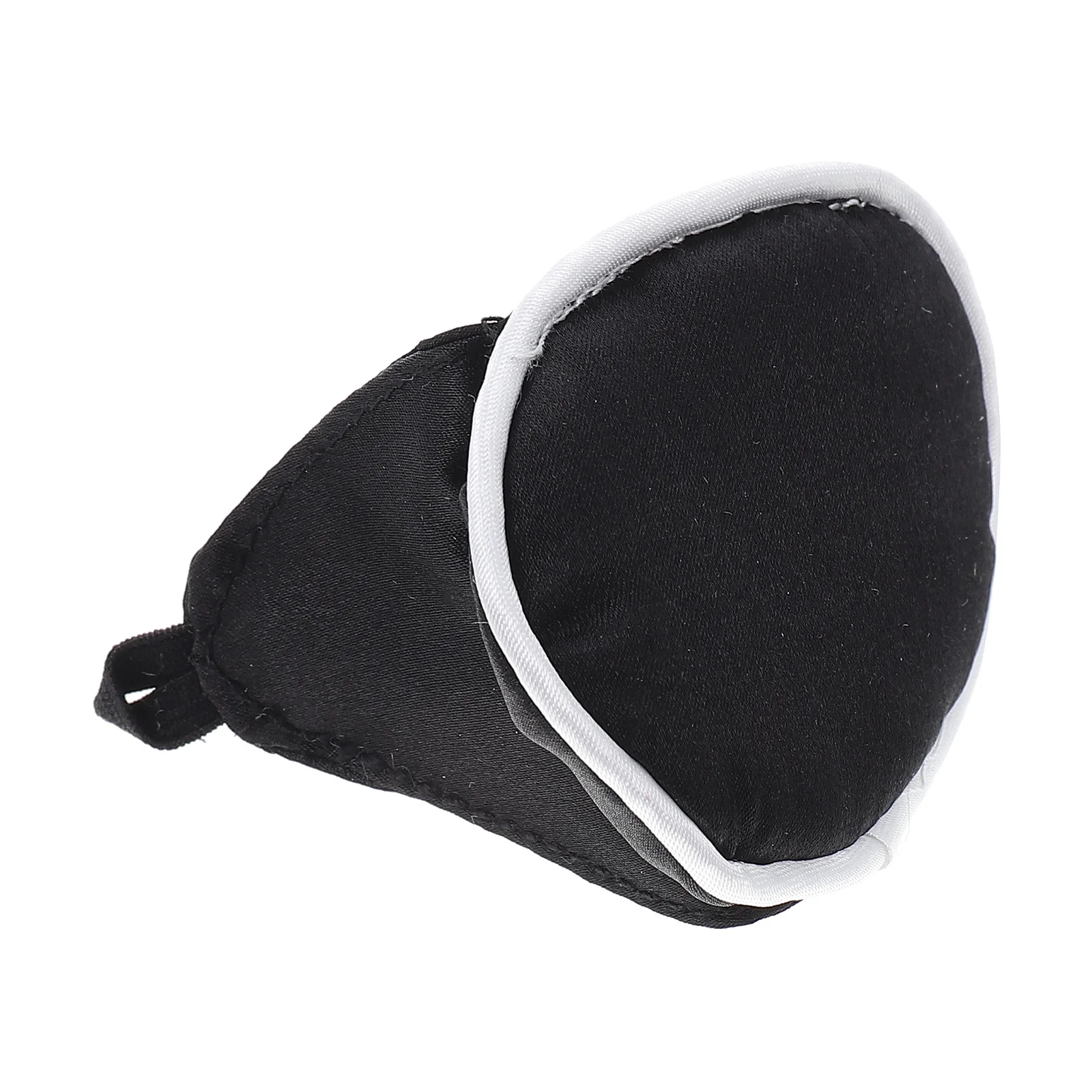 غطاء رقعة عين واحدة لتصحيح الحول مادة حريرية حقيقية قناع عين واحدة مريح للاستخدام اليومي #4