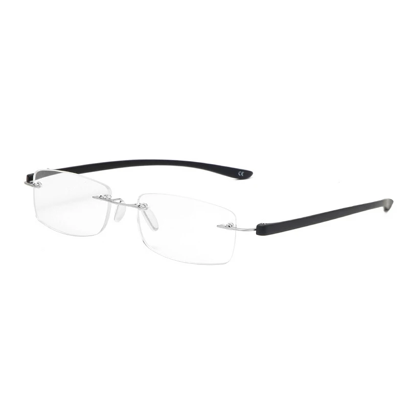 Randlose Lesebrille blaues Licht blockiert tr90 rahmenlose Brillen Presbyopie Spektakel mit Dioptrien 0.75 125 175 225 275 325 – Detail 7