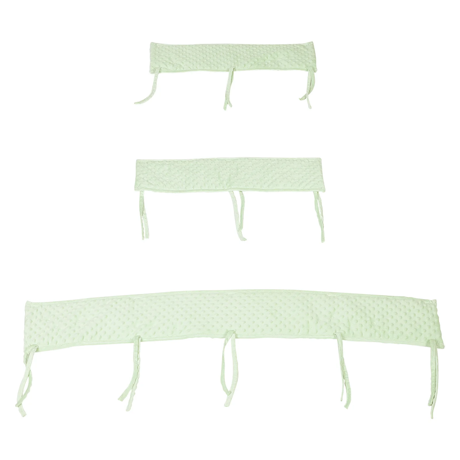 1 conjunto de cama de bebê capa de algodão macio anti-colisão manga protetora para berços camas de criança cercadinho