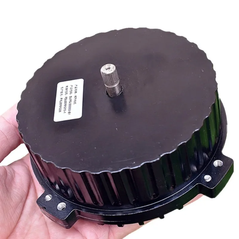 Efficient disc brushless motor, neodymium iron boron strong magnetic DC12V-24V electronic fan, three-phase brushless motor